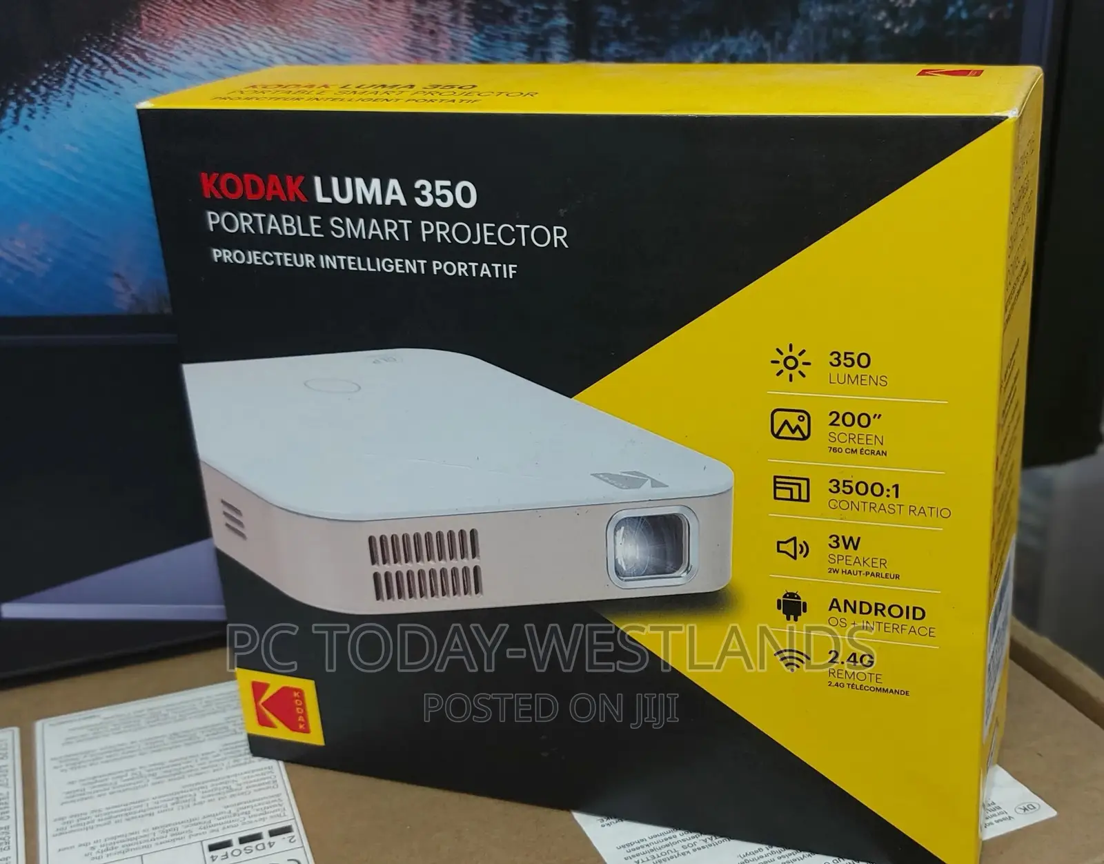 Kodak Luma 350 Portable Smart Projector ,Android ,Wifi/Bt