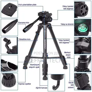 Yunteng VCT-668 Professional Tripod for DSLR Camera