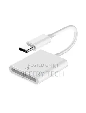 USB Type C to SD Card Camera Reader OTG Adapter Cable USB-C