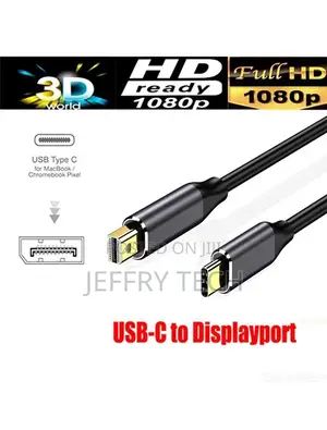 USB C to Mini Displayport Cable, USB Type C to Mini DP Cable