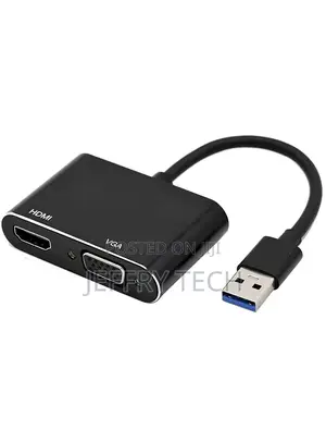 HDMI VGA Adapter Usb3.0 to VGA HDMI Video Converter 1080P Di