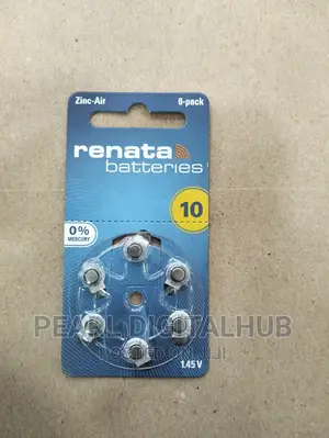 Hearing Aid Renata Batteries Size 10