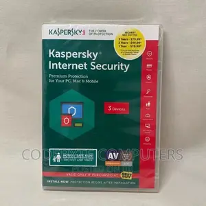 Kaspersky Internet Security; 3 Devices + 1 License for Free