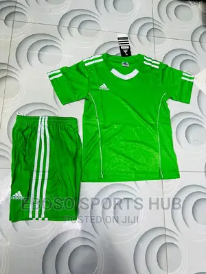 Kid's Football Uniform Green Color