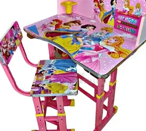 Kids Study Table, Study Desk With Chair in Different Colors