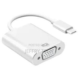 USB 3.1 Type C USB-C to VGA Adapter With Aluminium Case For