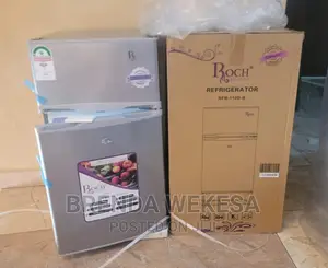 Roch RFR-110d-B Double Door Fridge, 85l - Silver