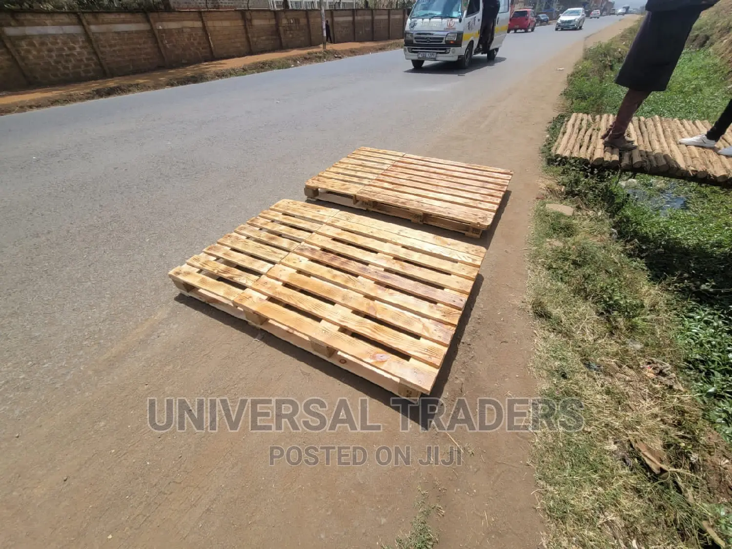 5x6 Pallets Bed - Torched Pallet Bed With Detachable Design