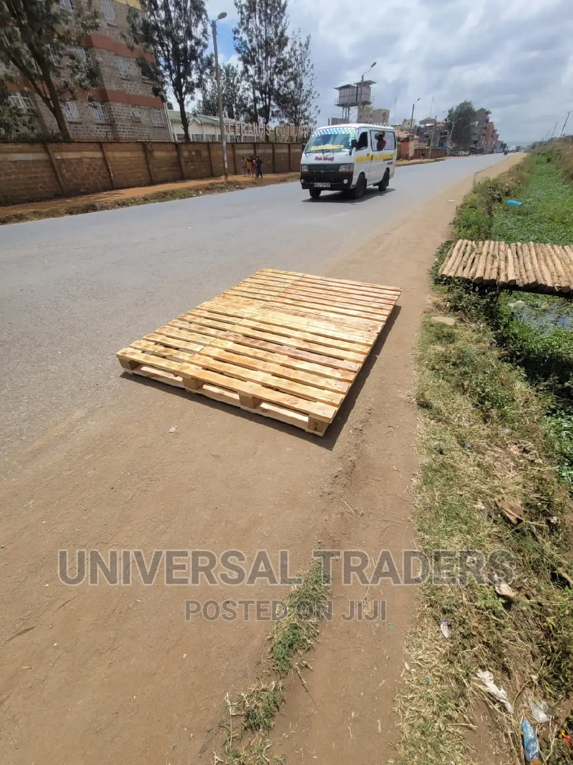5x6 Pallets Bed - Torched Pallet Bed With Detachable Design