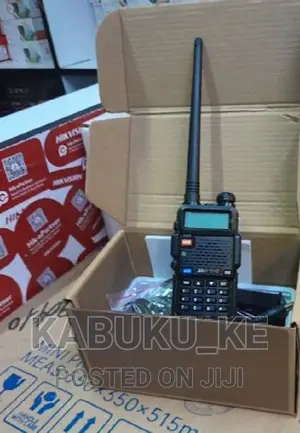 Baofeng UV-5R Long Range 2 Way Walkie Talkie Radio Call Blac