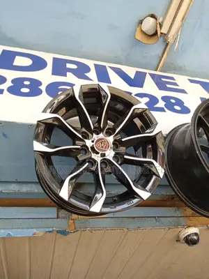 Rim 13" 8holes Black/Silver