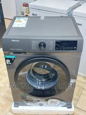Hisense 8kg Front Loading Washing Machine 1200 RPM Silver