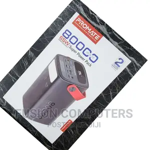 Promate 80000 MAH Super Power Pack | 65W PD |