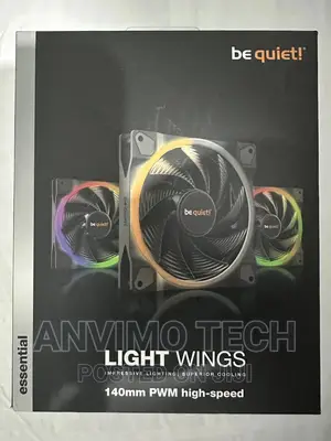 Be Quiet! Light Wings PWM High-speed 140mm ARGB Fans 3-pack