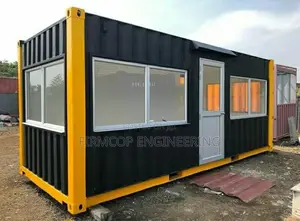 20ft Container Office - Wide Windows