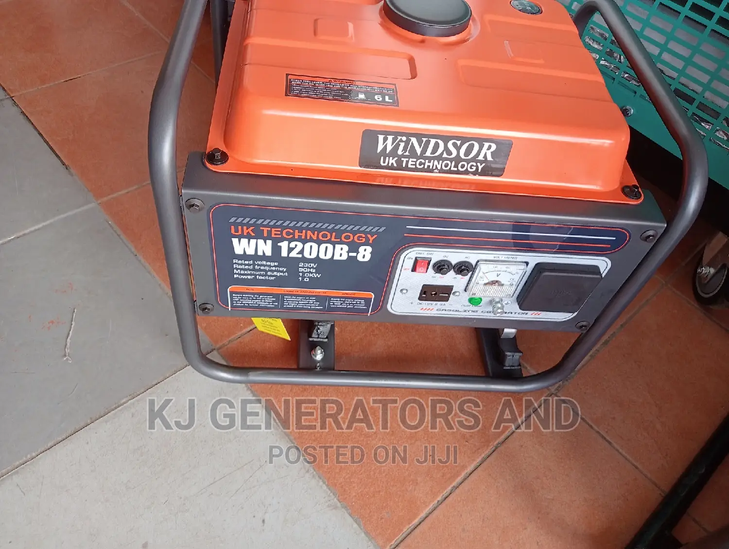 WN1200B-8 1kva Generator (Petrol)