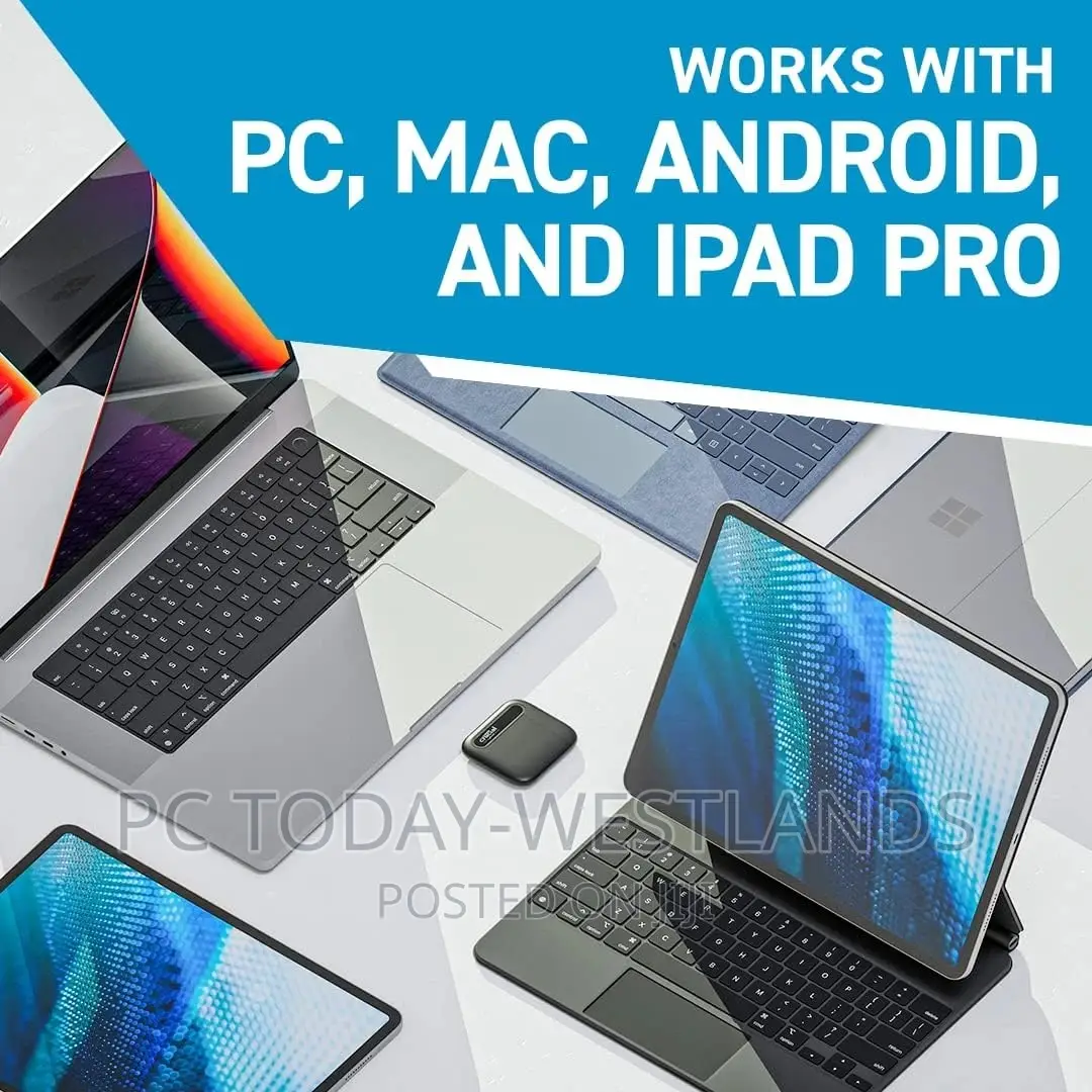 Crucial X6 4tb Portable Ssd Up To 800 Mb/S Usb 3.2 Pc/Mac