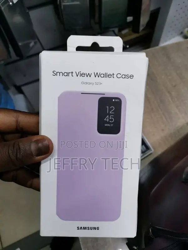 Samsung Galaxy S23+ S-View Wallet Case, Lavender