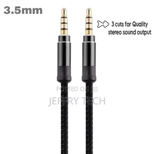 Multi Purpose Auxiliary Audio Cable 3.5mm Aux Jack Cord