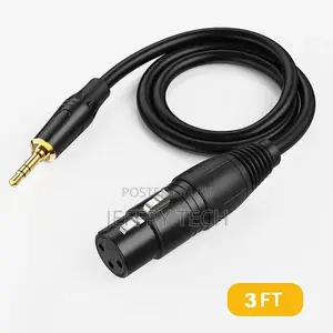 Male to XLR Female Audio Link Cable, XLR to Phone Cable 3M