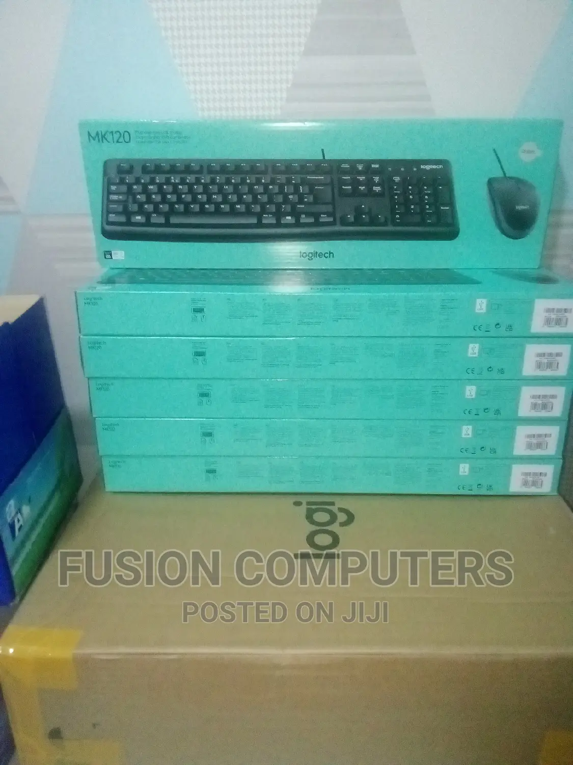 Logitech MK120 Desktop Keyboard Mouse Combo