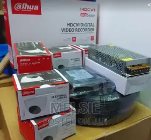 2MP Dahua CCTV 4 Camera Set Full Package Kit