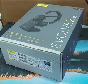 Jabra Evolve2 65 Stereo Wireless Headset With Stand Ms