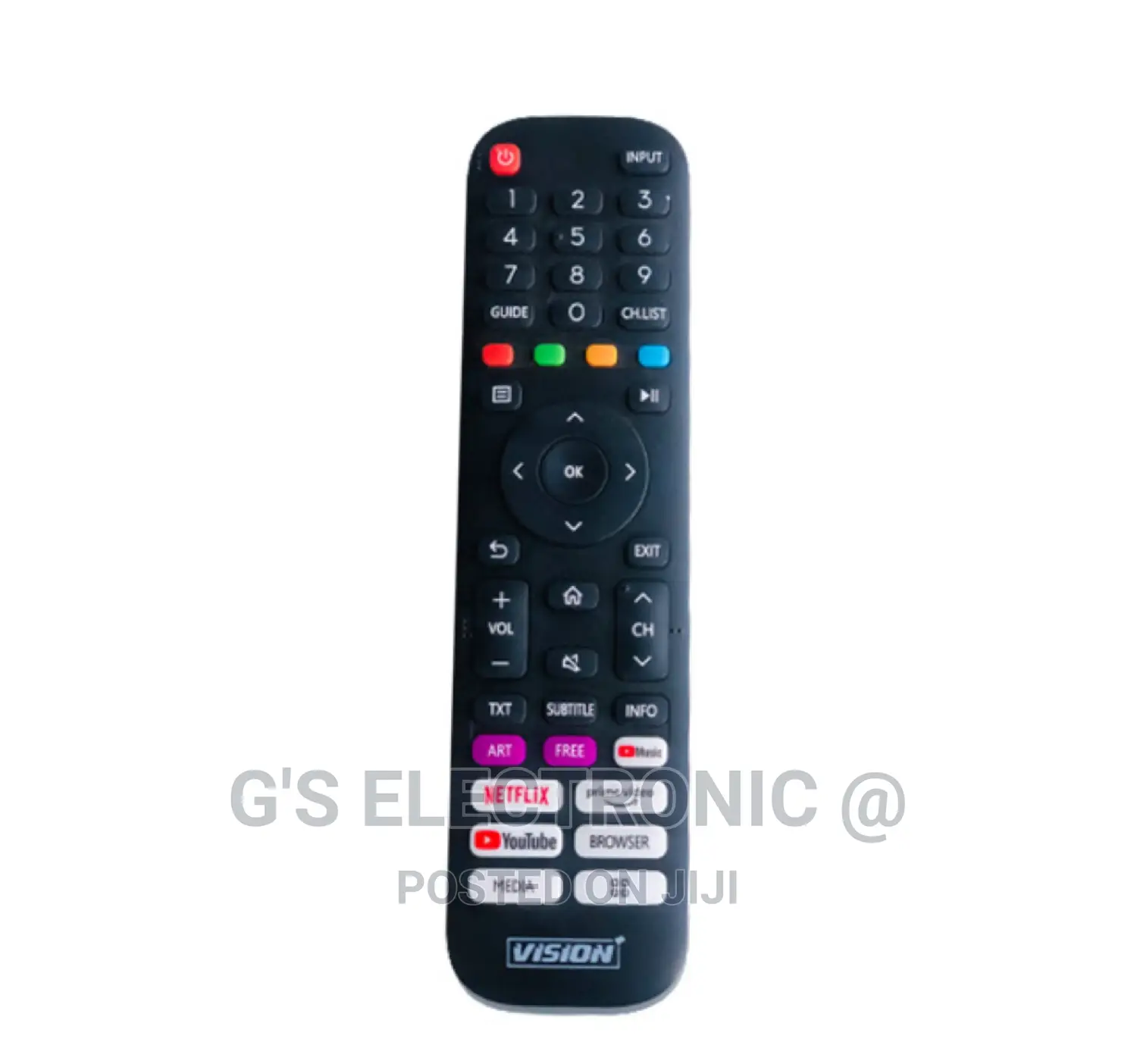 Vision Plus Remote Control