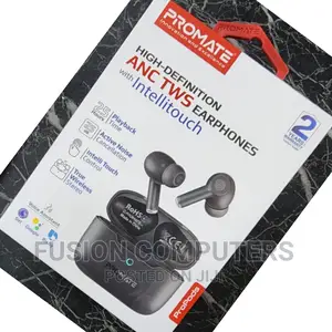 Promate High-Definition ANC TWS Earphoneswith Intellitouch