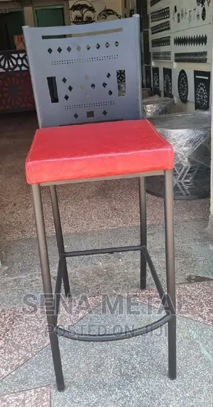 Bar Stool With a Backrest