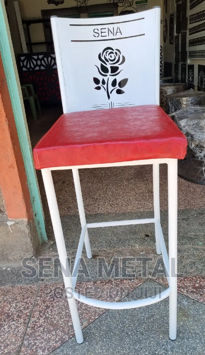 Customized Barstool With a Logo
