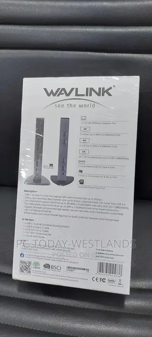 Wavlink USB C Ultrahd Universal Laptop Docking for Mac M1/M2