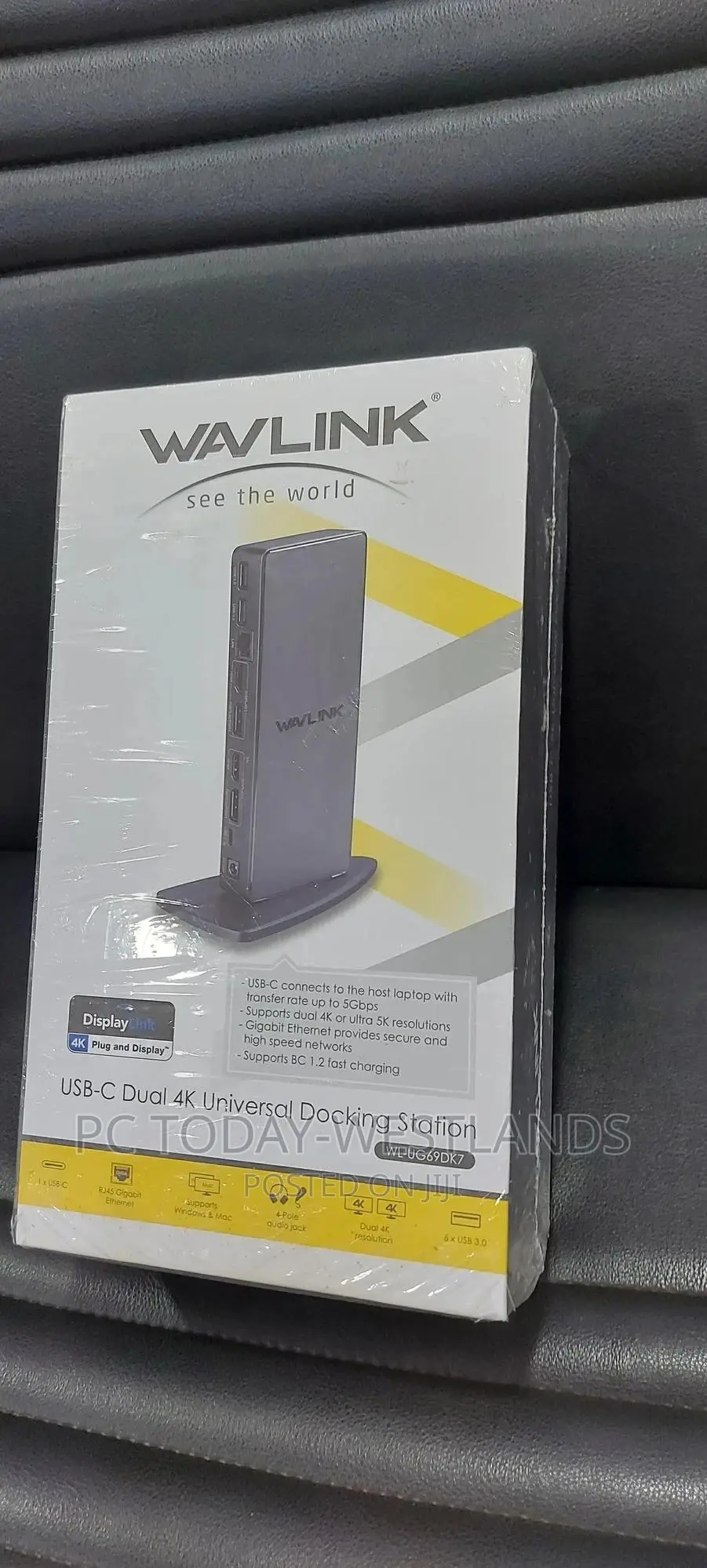 Wavlink USB C Ultrahd Universal Laptop Docking for Mac M1/M2