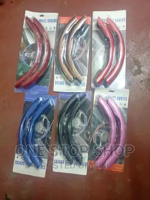 6 Different 2pc Antiskid Carbon Steering Wheel Cover