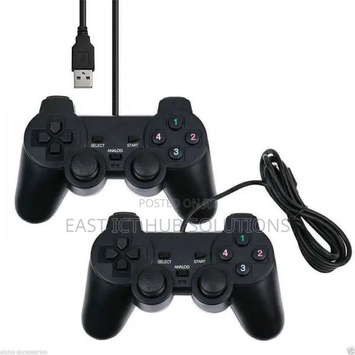 USB 2.0 Wired Game Controller Gamepad Joypad For Laptop PC Computer US
