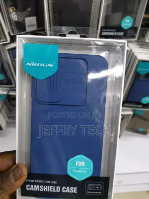 Samsung Galaxy A24 Case NILLKIN Camshield - Blue