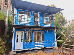 Stacked Container Offices.