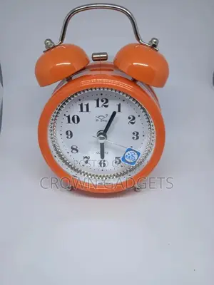 Generic Classic Double Bell Mini Alarm Clock Quartz