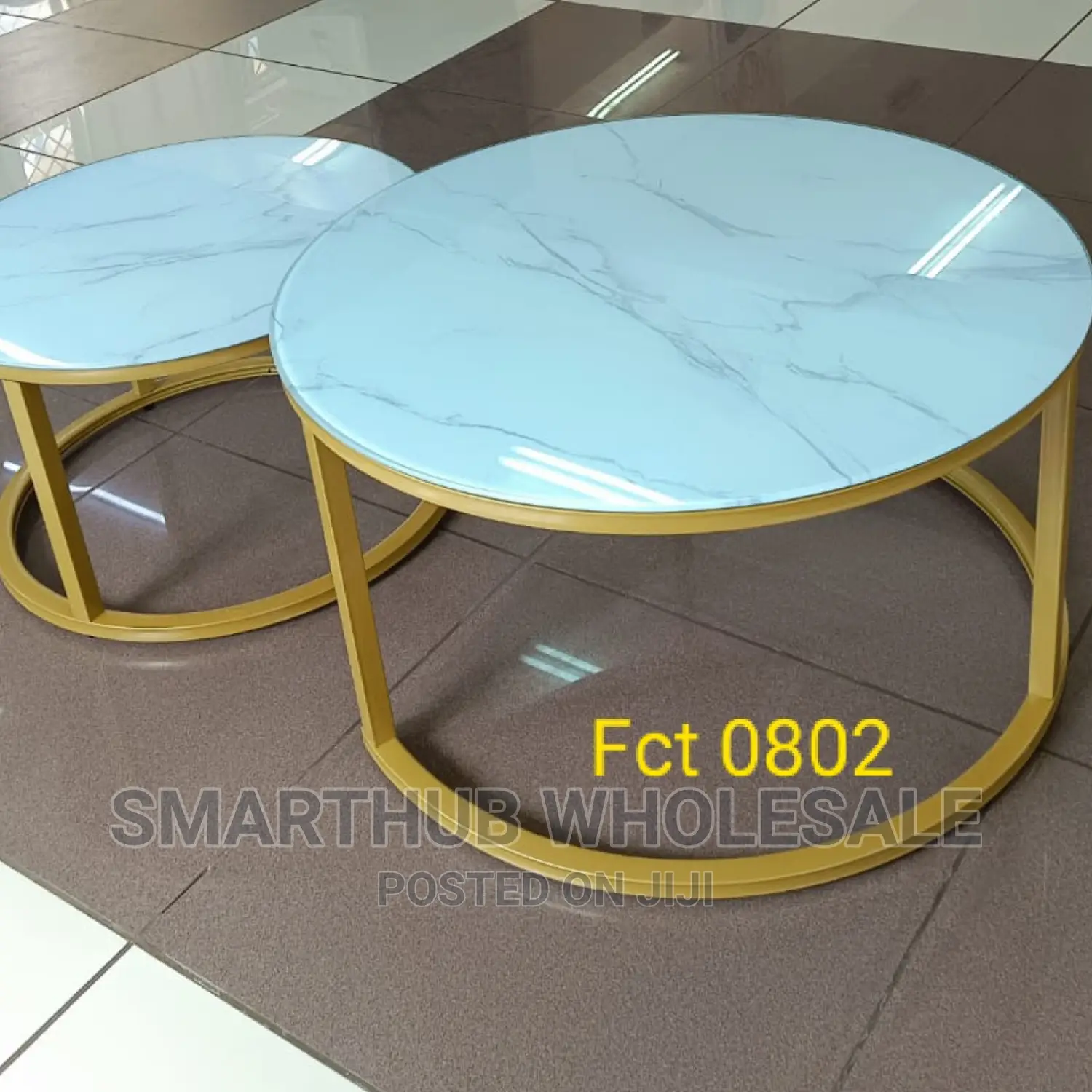 Round Marble Coffee Table Fct0802