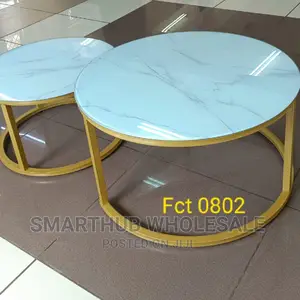 Round Marble Coffee Table Fct0802