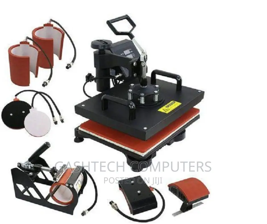 5 in 1 Combo Heat Press Machine