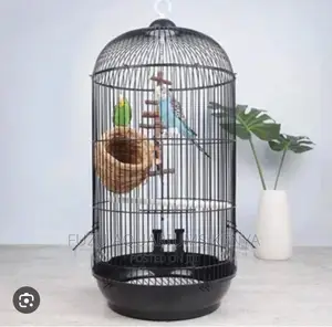 Black Round Bird Cage