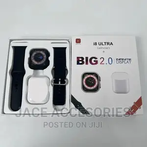 New I8 Ultra Smartwatch With Earphones