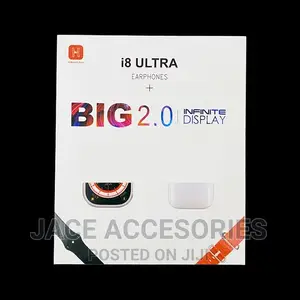 Cool I8 Ultra Smartwatch With Earphones