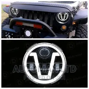 Jeep v-Type LED Projector Headlights With Indicator (Signal)