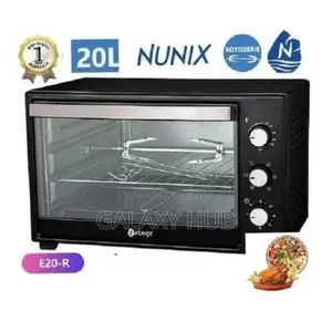 Nunix Microwave Electric Oven With Rotisserie 20 Litres