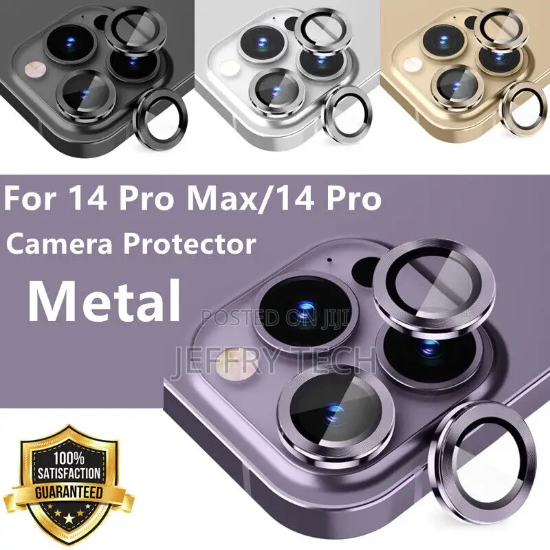 iPhone 14 Pro Max/14 Pro 3 PCS Glass Camera Lens Protector