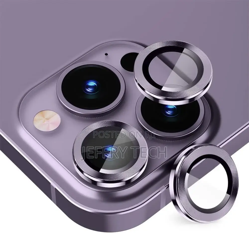 iPhone 14 Pro Max/14 Pro 3 PCS Glass Camera Lens Protector
