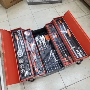 Mechanical Toolset With Metal Box