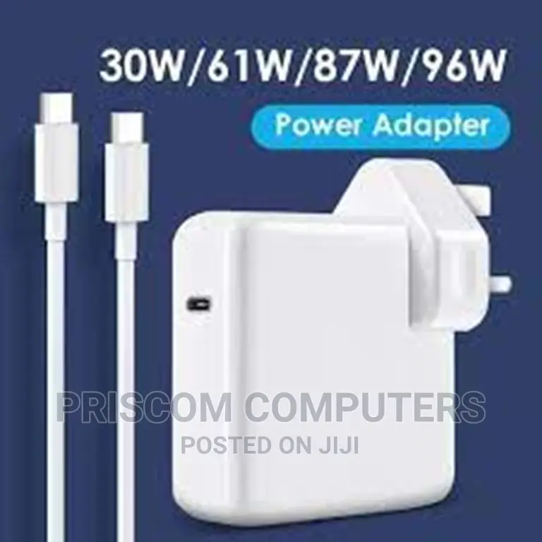 Macbook Type C Power Adapters 30W, 61W, 87w- Type C Macbook